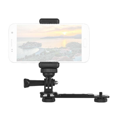 

Smartphone Clip Holder Monitor Extension Bracket Support Mount Stabilizer for DJI OSMO Mobile 2 for Zhiyun Smooth Q Handheld Gimba