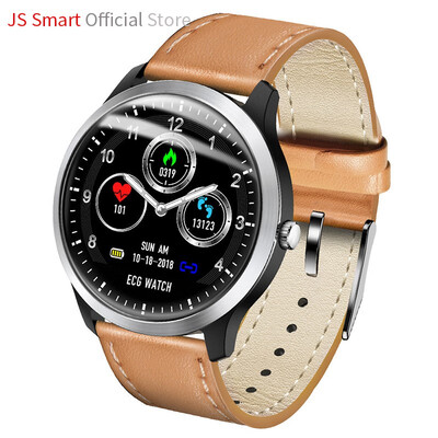 

JS Smart smart bracelet blood pressure heart rate ECG reminder multi-function sports waterproof smart watch men&women watches