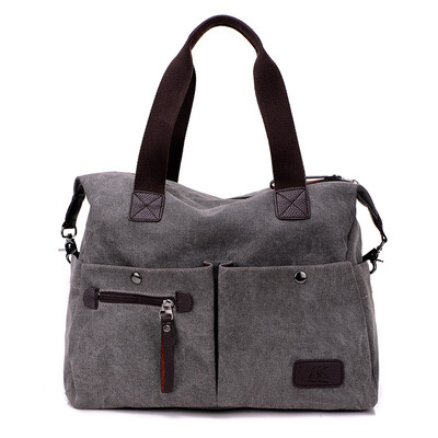 

Tailored Large Capacity Canvas Messenger Bags Single Shoulder Bags Travel Shopping Totes