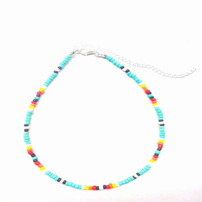 

Original Bohemian color rice beads necklace necklace gives girls the best gift factory direct sales