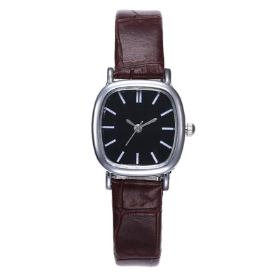 

RM Men Women Fashion Watch Leather Strap Line Analog Quartz Ladies Wrist Watches