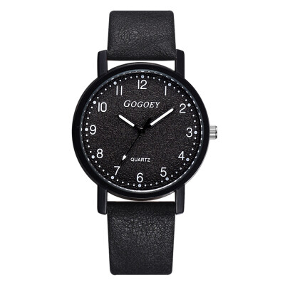 

Retro series ladies wild quartz watch fashion PU belt female student gift