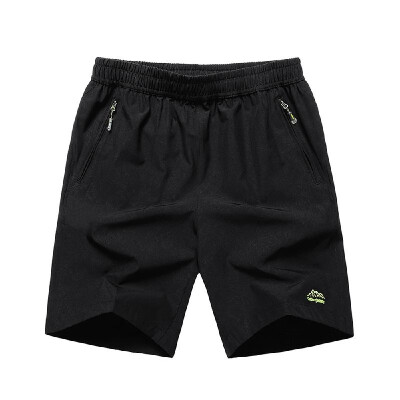 

Men Running Fitness Sports Quick Dry Pants Pure Color Loose Breathable Shorts with Pockets