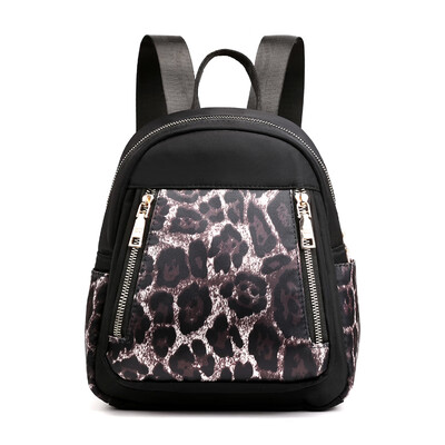 

Oxford double shoulder bag leisure fashion printing small backpack canvas bag national style backpack woman shoulde