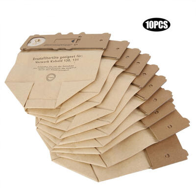 

Greensen 10Pcs Dust Bag for Vorwek VK130 VK131 FP130 FP13 Vacuum Cleaner Accessories