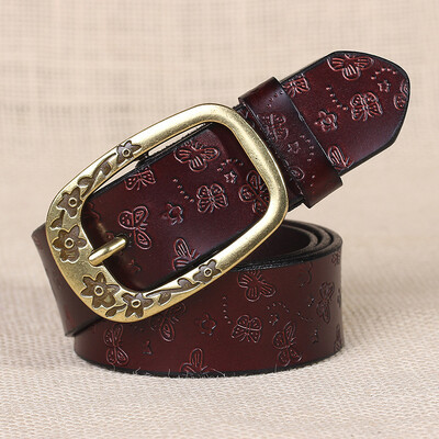

Factory new leather ladies belt wild Korean fashion belt pure leather pants belt female network explosion models