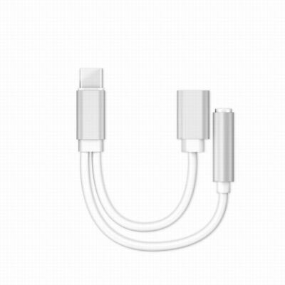 

USB Type-C Audio Cable Charger&Music 2 in 1 Type-C to 35mm Jack Audio Conversion For Xiaomi Mi6 Letv Le 2 Pro Max