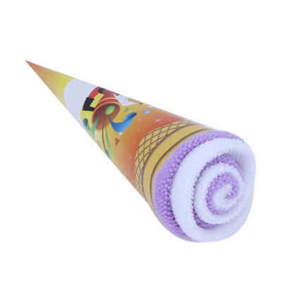 

Cute Christmas Ice Cream Shaped Creative Towels Gifts for Wedding Party