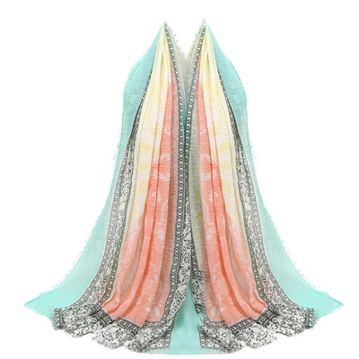 

Gobestart Women Point Printing Scarf Fashion Retro Female Multipurpose Shawl Scarf