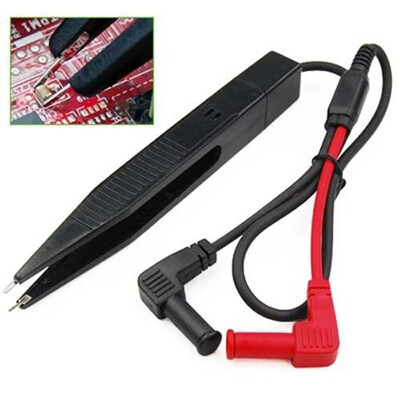 

Siaonvr SMD Testing Tweezers Probe Leads For Multimeter Tester
