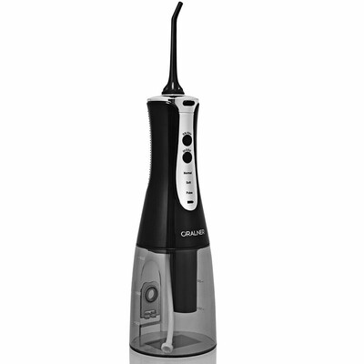 

Rechargeable Water Portable Flosser with 2 Nozzle