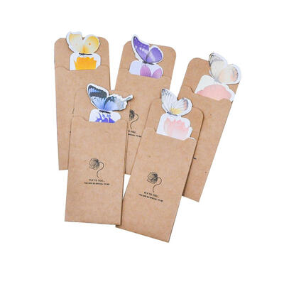 

5pcs Cute Butterfly Bookmarks Cartoon Animal Book Marks Stationery Gifts
