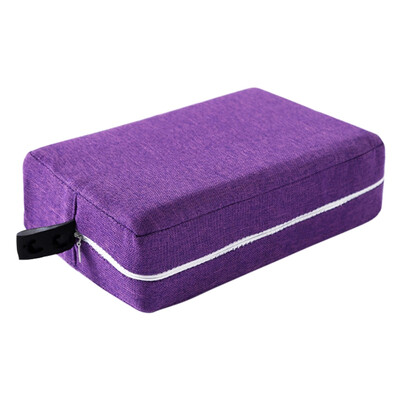 

Yoga Block Storage Bag Lightweight Zipper Polyester Yoga Brick Bag Props Exercise Accessories