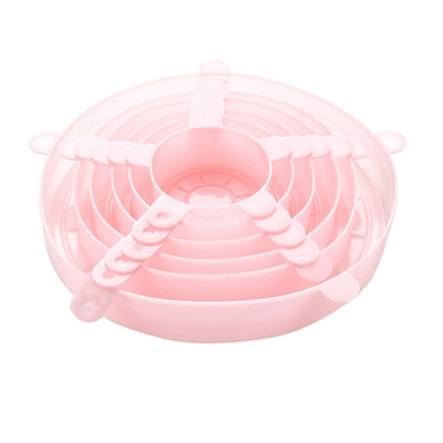 

Environmentally-Friendly And Durable Silicone Food Preservation Cover Retractable Kitchen Fresh-Keeping Cover