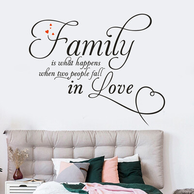 

〖Follure〗Family Home Decor Wall Sticker Decal Bedroom Vinyl Art Mural