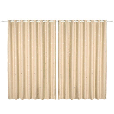 

Snowflake Print Semi-Blackout Curtains Home Bedroom Windows Decor Drapes