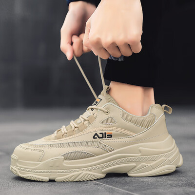 

Retro port wind old man shoes Korean version of the trend of wild sports casual tide shoes ins super fire white shoes summer