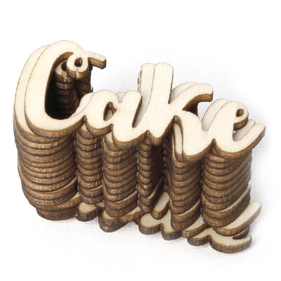 

15pcsset Vintage Rustic Style CAKE Wooden Table Stand Sign Ornaments DIY Wedding Party Decoration Board