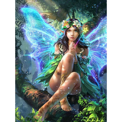 

5D DIY Full Drill Diamond Painting Angel Cross Stitch Embroidery Mosaic Kit