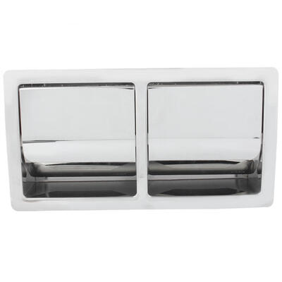 

Greensen Stainless Steel Concealed Wall Mounted Waterproof Hotel Bathroom Toilet Roll Paper Case Box