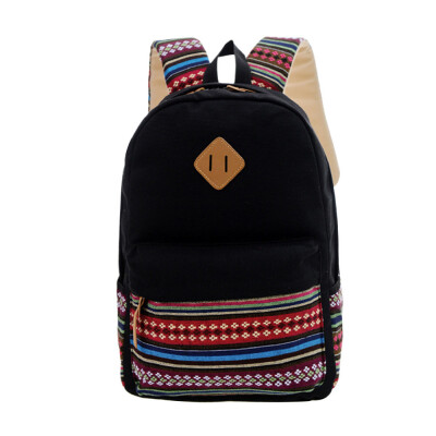 

Tailored New Womens Girls Canvas Vintage Backpack Rucksack College Shoulder School Bag BK