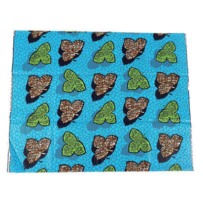 

Greensen 6 yard 100 Cotton African Fabric Dual-side Print Wax Fabric for Sewing Dress Handbag