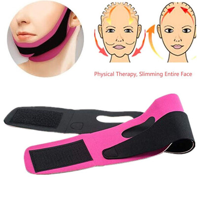 

〖Follure〗Face-Lift Mask Facial Lifting Slimming Belt Compression Chin Cheek Slim Lift Up