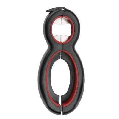 

6 in 1 Twist Bottle Opener Multifunction Jar Gripper Can Wine Beer Lid Twist Off Jar Opener Claw