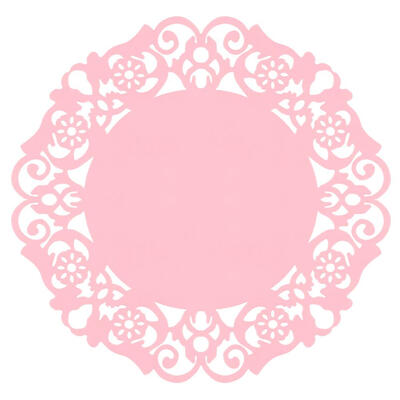 

Hollow Flower Silicone Pad Coaster Anti Skid Heat Insulation Cup Coffee Mat