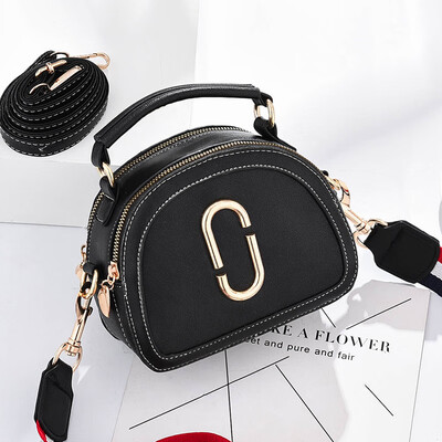 

New small bag girl fashion single shoulder handheld splice girl mini oblique satchel ins overheated