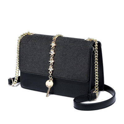

Marsoul Crossbody Chain Shoulder Bag Fairy Bag Sequin Dinner Dinner Bag Lady Chain Zipper Bag
