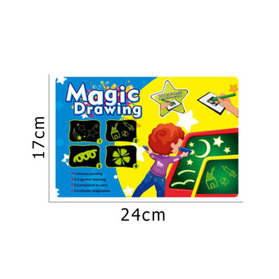 

Siaonvr Draw With Light-Fun And Developing Toy And Developing Toy Big Pack 1Pen Set A3