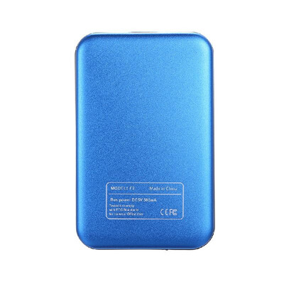 

25 Inch HDD Case USB20 to SATA HDD Converter Adapter External Case Hard Disk Drive Box External HDD EnclosureBlue