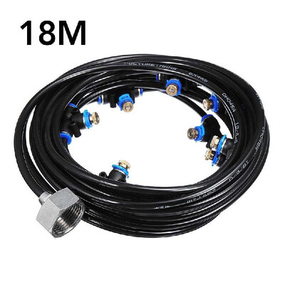

Outdoor 8M10M18M23M Mist Coolant System Water Sprinkler Garden Patio Mister Cooling Spray Kits 12