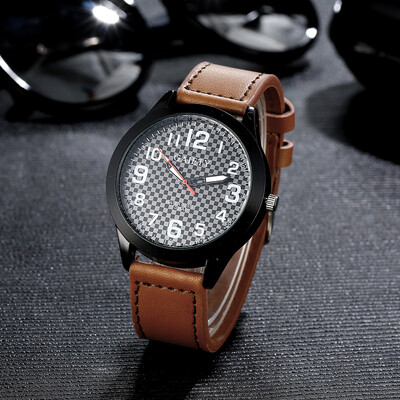 

〖Follure〗Retro Design Luxury Mens Watch Stainless steel Leather Analog Quartz Watches
