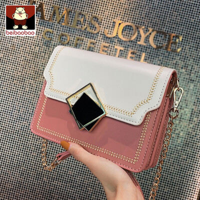 

Shangxin womens bag 2019 new fashion chain 100 shoulder bag quality feeling foreign gas retro oblique satchel bag