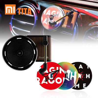 

Xiao-mi TITA Car Perfume Turntable Phonograph Auto Fragrance Air Freshener 3PCS Substitute Aromatherapy Tablets