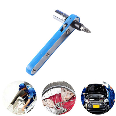 

〖Follure〗Mini Rapid Ratchet Wrench 14 Screwdriver Bit Rod Socket Spanner Hand DIY Tool