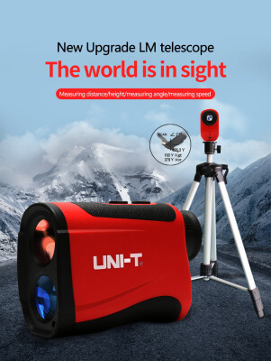 

UNI-T Golf Laser Rangefinder LM1000 Laser Range Finder Telescope Distance Meter Altitude Angle