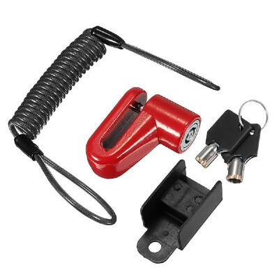 

Anti-Theft Steel Wire Lock Disc Brakes Wheels Locker for Xiaomi Mijia M365 Electric Scooter