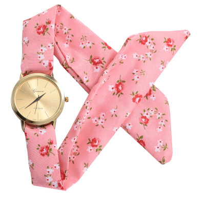 

Small fresh temperament ladies watch cloth with casual fashion watch