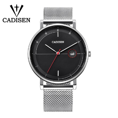 

CADISEN C2036 Quartz Watch Simple Men Women Date Calendar Display Wristwatch Fashion Casual 3ATM Waterproof Female Sport Male Watc