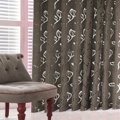 

Gobestart 1 PCS Vines Leaves Tulle Door Window Curtain Drape Panel Sheer Scarf Valances