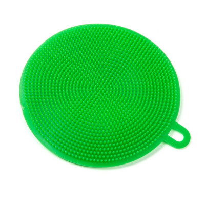 

Multifunctional Silicone Dish Bowl Cleaning Brush Scouring Pad Pot Wash Tool