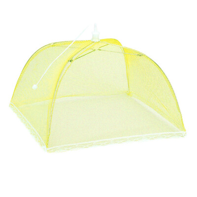 

Gobestart 1 Large Pop-Up Mesh Screen Protect Food Cover Tent Dome Net Umbrella Picnic