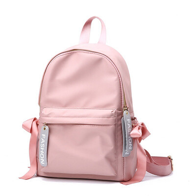 

Clearance Lady pink backpack new girl large-capacity bag cloth student pink backpack