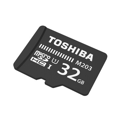 

TOSHIBA Micro SD Card 128G TF Card U1 C10 M203 100MBs Shockproof High Speed for PhoneGo-proCameraMonitor