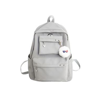 

Schoolbag female college students shoulder bag Korean version of high school Forestry Department simple INS antique feeling young
