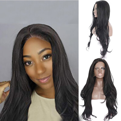 

〖Follure〗Brazilian Less Lace Front Full Wig Bob Wave Black Natural Looking Women Wigs