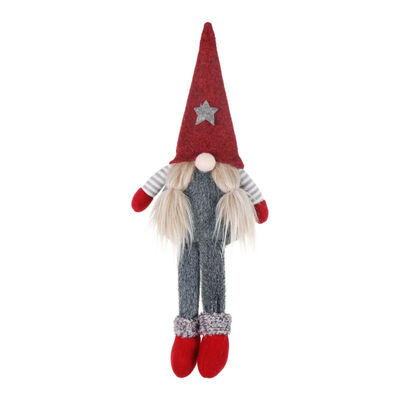 

Plush Gnome Doll Ornaments Swedish Christmas Santa Nisse Nordic Elf Figurine Desktop Xmas Home Shop Decoration Holiday Gift